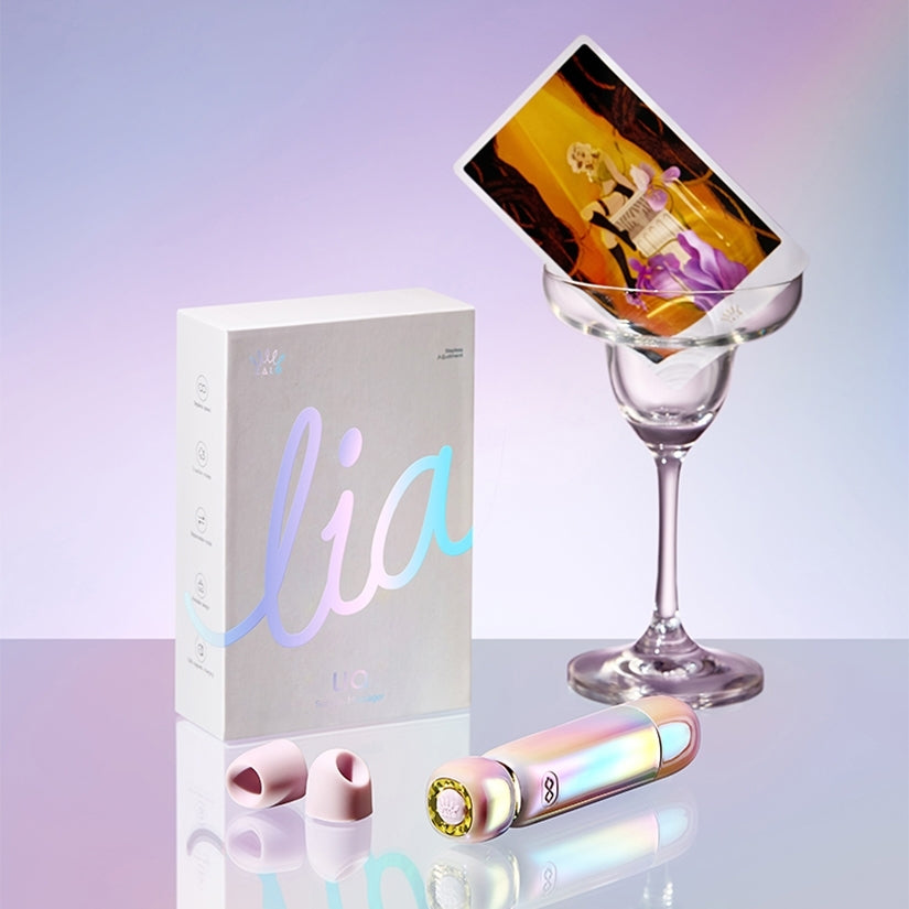 ZALO Lia Suction Massager Lavender Purple ( small & mighty )