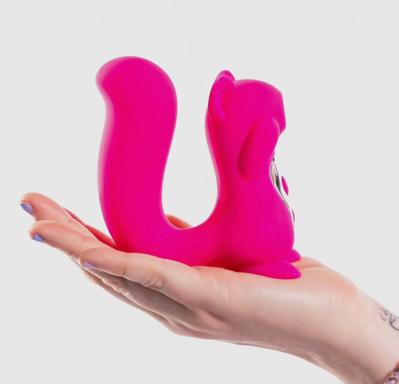 Screaming Squirrel Dual Motor Air Pulse
& G-Spot Vibrator
