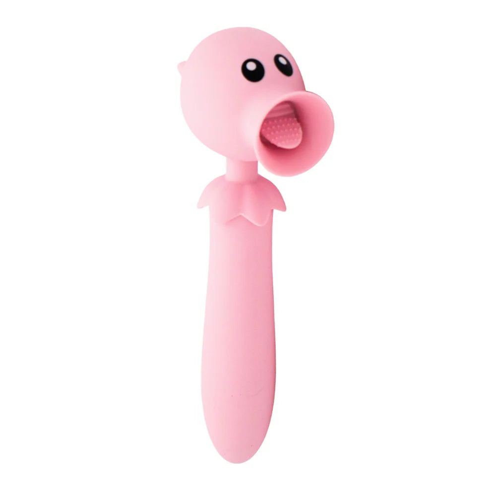 Like A Kitten: Lick N' Stick Clit Flicker & G-Spot Vibrator