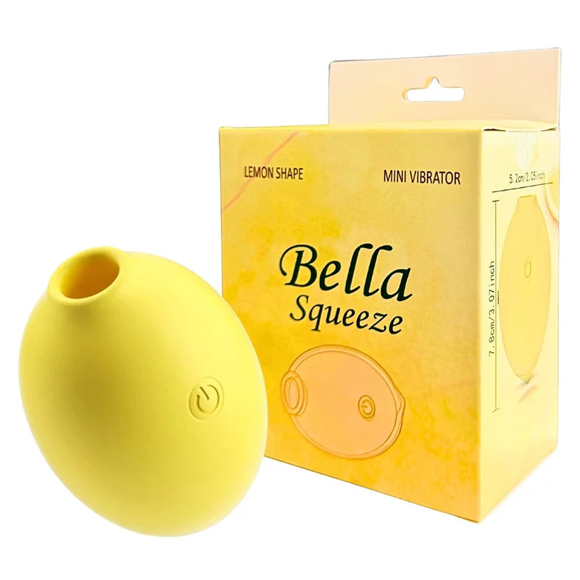 "The Lemon" Bella Squeeze Lemon Shaped Mini Vibrator
