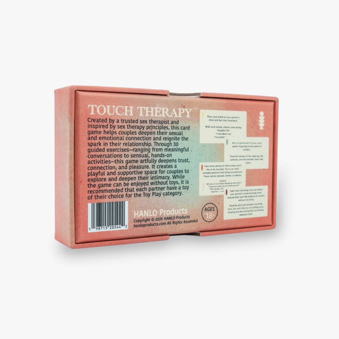 Touch Therapy Intimacy game for couples