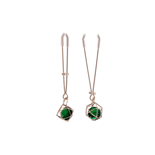Indica Crystal Nipple Clips