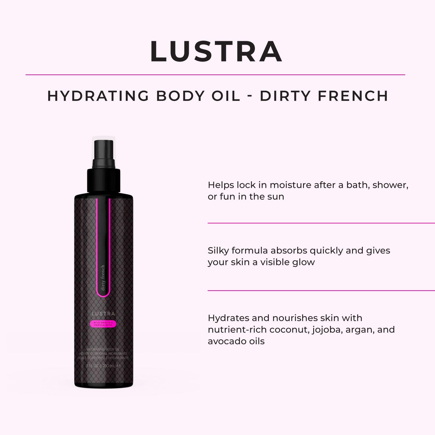 Lustra Hydrating Oil
